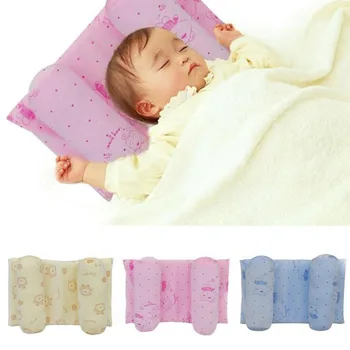 Baby Anti-overskrift Pude Justerbar med Memory-Skum Støtte Nyfødte Spædbarn Sove Positioner Forhindre Anti Roll Pude