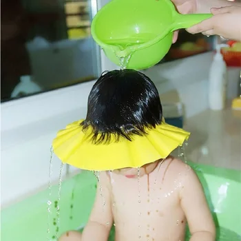 Baby Badehætte Badekar Shampoo Beskyttelse Af Øjne Hoved Brusebad Vand Dække Baby Pleje, Vaske Hår Brusebad Fælles Landbrugspolitik
