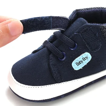 Baby Drenge Casual Sko Søde Baby Sko Fashion Baby Drenge Anti-Slip Sko Sneakers Barn Bløde Såler Første Vandrere