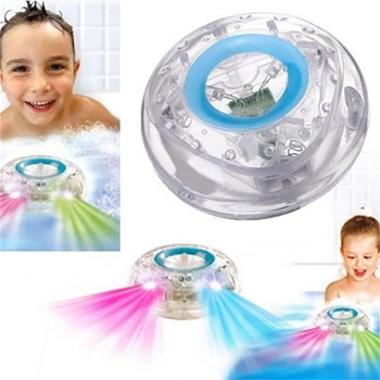 Baby Farverige Badekar LED Lys Toy Funny Kids Svømning, Badning Spabad LED-Lys til Fest Baby Brusebad Gaver Drenge&Piger