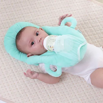 Baby Puder Multifunktionelle Sygepleje Amning Lagdelt Vaskbart Cover Justerbar Konkave Model Pude Spædbørnsernæring Pude
