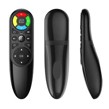 Baggrundsbelyst Voice Search Trådløse Air Mouse IR-Læring 2,4 G Gyroskop Smart Fjernbetjening Q6 for TV-BOKSEN
