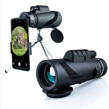 BAK4 80X100 Optik Zoom, HD-Len Teleskop Monokulare Klar Vision for Udendørs Camp Jagt, Vandring, Klatring
