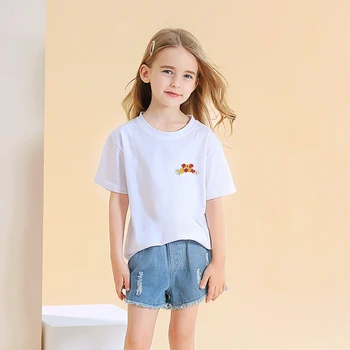 Bangtan Boys T-Shirt til Sommeren Drenge Og Piger Korte Ærmer Bomuld Tøj Børn Casual koreanske Kpop Kawaii POP CORN Print-Toppe Tshirt