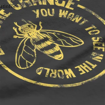 Bee T-Shirt Redde Bierne Honningbiers Bee Ændringen Essentials Sort Engros Tøj Animationsfilm 4XL 5XL 6XL Tees 17921