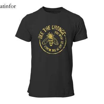 Bee T-Shirt Redde Bierne Honningbiers Bee Ændringen Essentials Sort Engros Tøj Animationsfilm 4XL 5XL 6XL Tees 17921