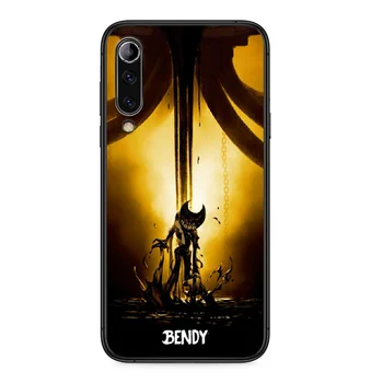 Bendy og spil Blæk Jomy Maskine Telefon tilfældet For Xiaomi Mi note 10 A3 9-MAX 3 A2 8 9 Lite Pro ultra black back mode hoesjes tpu