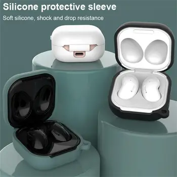 Beskyttende Silikone Case Cover komfortable og støvtæt Silikone Tilfældet for Bluetooth Øretelefoner til Galaxy Knopper Live Dropshipping