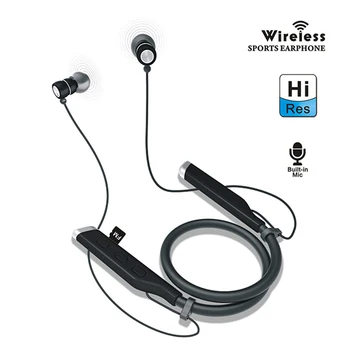 BGreen Sport Bluetooth Hovedtelefoner Trådløse Stereo-Bøjelig Kører Indbyggede MP3-Headsettet Understøtter SD-TF Kort Magnet Tiltrækning