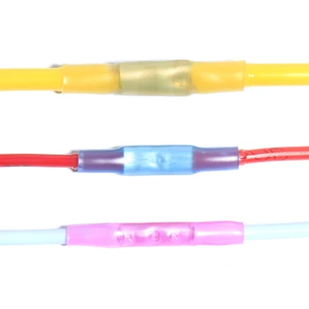 BHT1.25 Heat Shrink Butt Wire Kabel-Crimp Stik til Elektriske Terminaler på 0,5-1,5 mm 22-18AWG Hurtig Tilslutning Vandtæt Isoleret