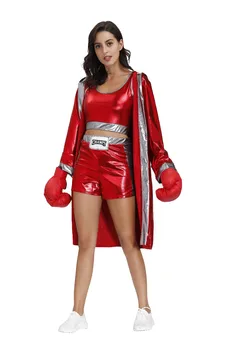 Big-Size Voksne Boxer Halloween Kostumer Natklub Par Sceneoptræden, Kostumer Kongen Af Boksning