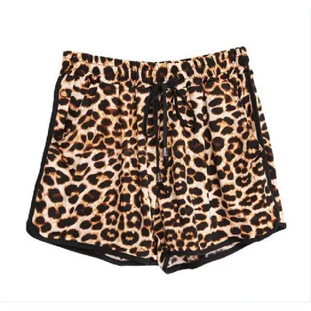 Bigsweety Nye Mode Sommeren Kvinder Leopard Shorts I Europæisk Og Amerikansk Charmerende Casual Korte Shorts Feminino