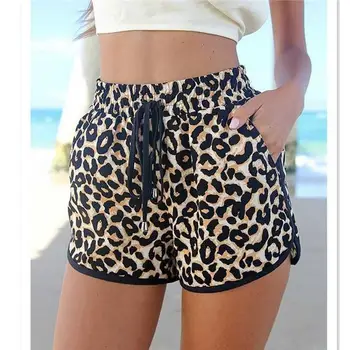 Bigsweety Nye Mode Sommeren Kvinder Leopard Shorts I Europæisk Og Amerikansk Charmerende Casual Korte Shorts Feminino