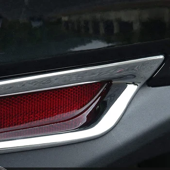 Bil ABS Chrome tågebaglygte Dekorativ Ramme tågelygter Dække Trim til Toyota Camry 2018-2020