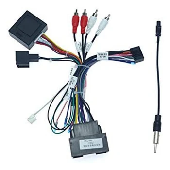 Bil Audio 16PIN strømadapter Lyd-Sele med Canbus Boksen til Chevrolet Trax Cruze Aveo Buick-2016