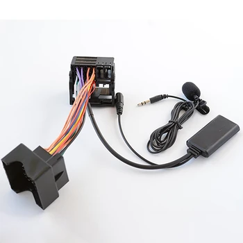 Bil AUX Adapter Kabel Bluetooth +MIC Passer til Peugeot 307 308 407 RD4 CD-Radio