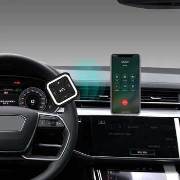 Bil Bluetooth Receiver Fjernbetjening med Clips til Trådløse Hovedtelefoner Audio-Adapter til Bilen Hjem til Hånd-Gratis Opkald