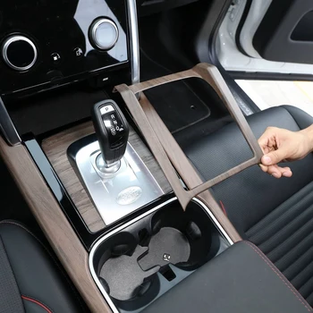Bil Central Kontrol Gearkasse Dekorativ Ramme Mærkat Gear Shift Panel Dækker Trim for Land Rover Discovery Sport 2020