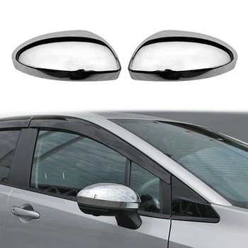 Bil Chrome bagfra Rearview Side Glas Spejl Cover Frame Trim Side Spejl Caps for Nissan Note E13 2020 2021