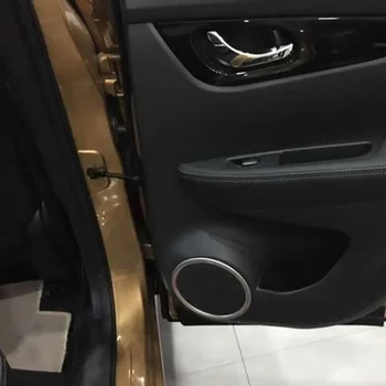 Bil Døren Højttaler Dekorativ Ramme Døren Horn Ring Egnet til Nissan Qashqai J11 2016 2017 2018