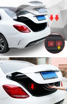 Bil elektrisk bagpanel egnet til Mercedes-Benz W205 smart bageste forklæde, el-stammen, fod sensor, originale installati