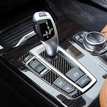 Bil Gearskifte Panel Frame Mærkat Indvendig Klistermærker til BMW 5-Serie F07 F10 X3 X4 F25 F26 2009-2016