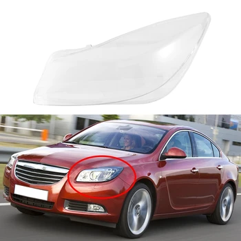 Bil Gennemsigtig Skygge Foran Lygten Shell Dække Objektivet for Opel Insignia 2009-2011