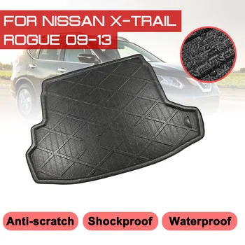 Bil gulvmåtte Tæppe Bag Kuffert Anti-mudder-Cover Til Nissan X-Trail Rogue 2009 2010 2011 2012 2013