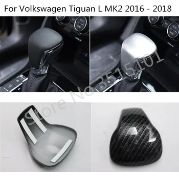 Bil Hoved Paillet Trim Gear Cover gearknop Kontrol Lampe Ramme en Del For Volkswagen Tiguan L TiguanL MK2 2016 2017 2018 2019 2020
