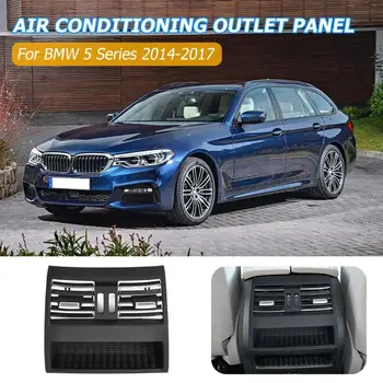Bil klimaanlægget Outlet Panel Fremragende ABS og PC og Værktøj til BMW 5-Serie/F18 Ændre--2017 Sort Sølv Plating