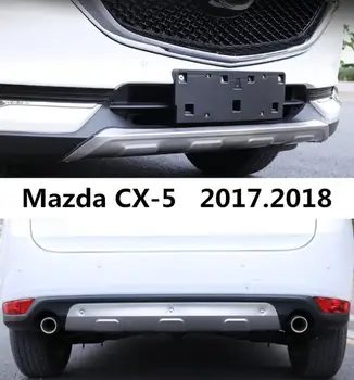 Bil KOFANGER Plade Til Mazda CX-5 CX5 2017.2018 stødfanger Høj Kvalitet Rustfrit Stål Front+Bag Auto Tilbehør