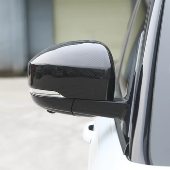 Bil kulfiber Look bakspejlet Cap Cover Trim for Land Rover Range Rover Sport-2020