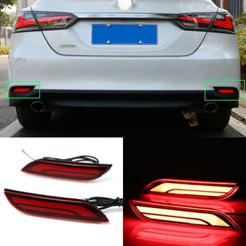 Bil LED Bageste Kofanger Reflektor Tåge Bremse Lys til Toyota Camry 2018