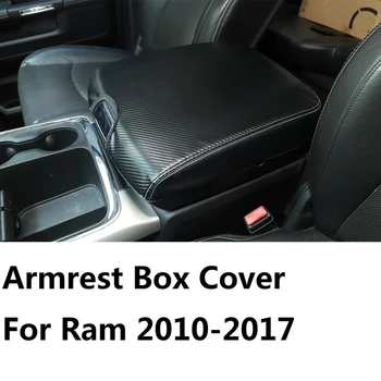 Bil Læder Armlæn Dæksel til Dodge Ram 2010-2017 Indvendigt Tilbehør