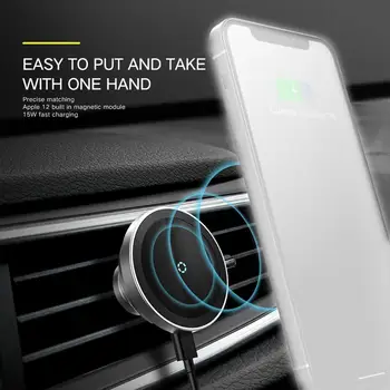 Bil magnetiske mobiltelefon holder til iPhone 12 Pro Max særlig magnetisk holder