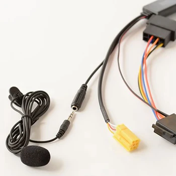 Bil Mikrofon håndfri-Radio, Aux-Input Adapter Stereo Bluetooth Auxiliary Lyd Kabel til Alfa Romeo, Fiat, Lancia