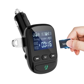 Bil Oplader-Afspiller Bluetooth FM Sender Radio MP3 USB Wireless Håndfri Kit SUB Salg