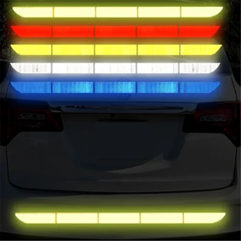 Bil Reflekterende Klistermærke, Advarsel Strimmel Tape for Hyundai 30blue R cee ' d ix HND-3 Veloster i10 LPI