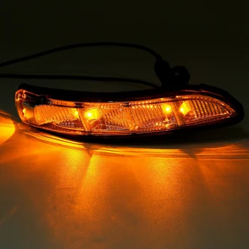 Bil Spejl, blinklys Lys for Mercedes W211 W221 W219 2007-2011 E320 E350 E550 E63 2198200621