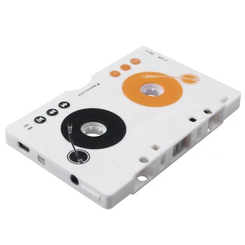 Bil Tape SD MMC-MP3-Bånd Afspiller Adapter Kit med Fjernbetjening til Stereo Lyd Kassettebånd Adapter Spiller EU Stik