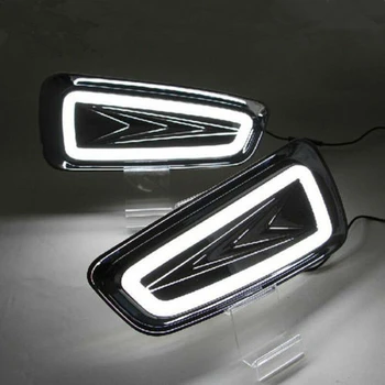 Bil tågelygter, Hvide LED-Kørelys for Ford F150 Raptor SVT DRL 2012-