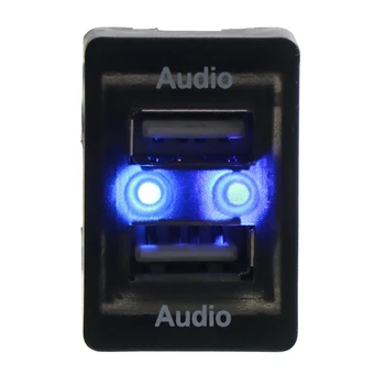Bil USB Audio Input Adapter Audio Converter Udvidelse Kabel-Audio Interface til Toyota Camry Rav4 Corolla 2009-2016