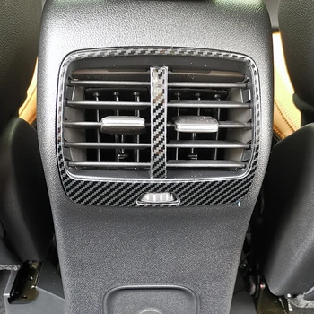 Bilen Tilbehør Stål-Mat/Carbon Bageste Armlæn luftskrue Outlet Panel Cover 2 stk til Ford Kuga Undslippe 2020