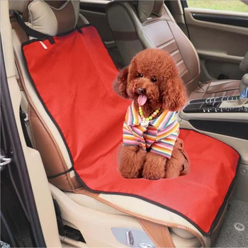 Bilen Vandtæt Bagsædet Pet Dække Protector Mat Bagside Sikkerhed Rejser Tilbehør Til Kat, Hund Luftfartsselskab Bageste Tilbage Sædehynde