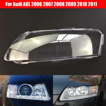 Bilforlygte Linse Til Audi A6L 2006 2007 2008 2009 2010 2011 Bil Forlygte Linse Foran Auto Shell Cover