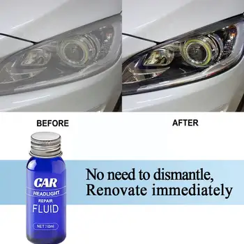 Bilforlygte Reparation Væske Ridser Reparation af Belægning Bil Polering Lys Reparation U5H6
