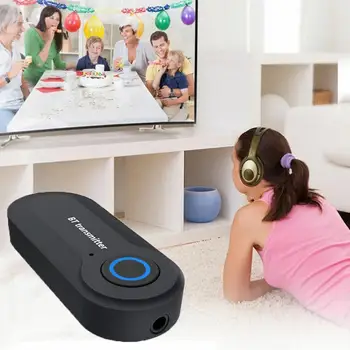 Bluetooth 4.0 Audio Receiver Transmitter Mini Stereo Bluetooth Senderen USB-3,5 mm Jack For PC-bilsæt med Trådløs Adapter