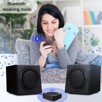 Bluetooth 4.2 Audio-Modtager Sender 2 I 1 3,5 mm til 3,5-AUX-Stik PHONO Stereo Musik Trådløse Adapter Til TV, PC Bilens Højttalere