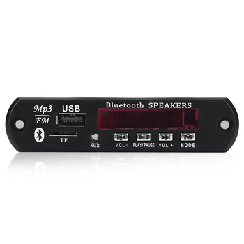 Bluetooth-5.0 MP3 Dekoder yrelsen DC 5V-12V Bil FM-Radio Modul Støtte TF USB-AUX-Bil-Telefon