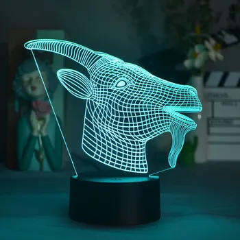 Bluetooth-Base 3D Led-Projektører Får Hovedet Lys Til Soveværelse Søde Room Decor Lysekrone Pendel Lamparas Skifte Atmosfære